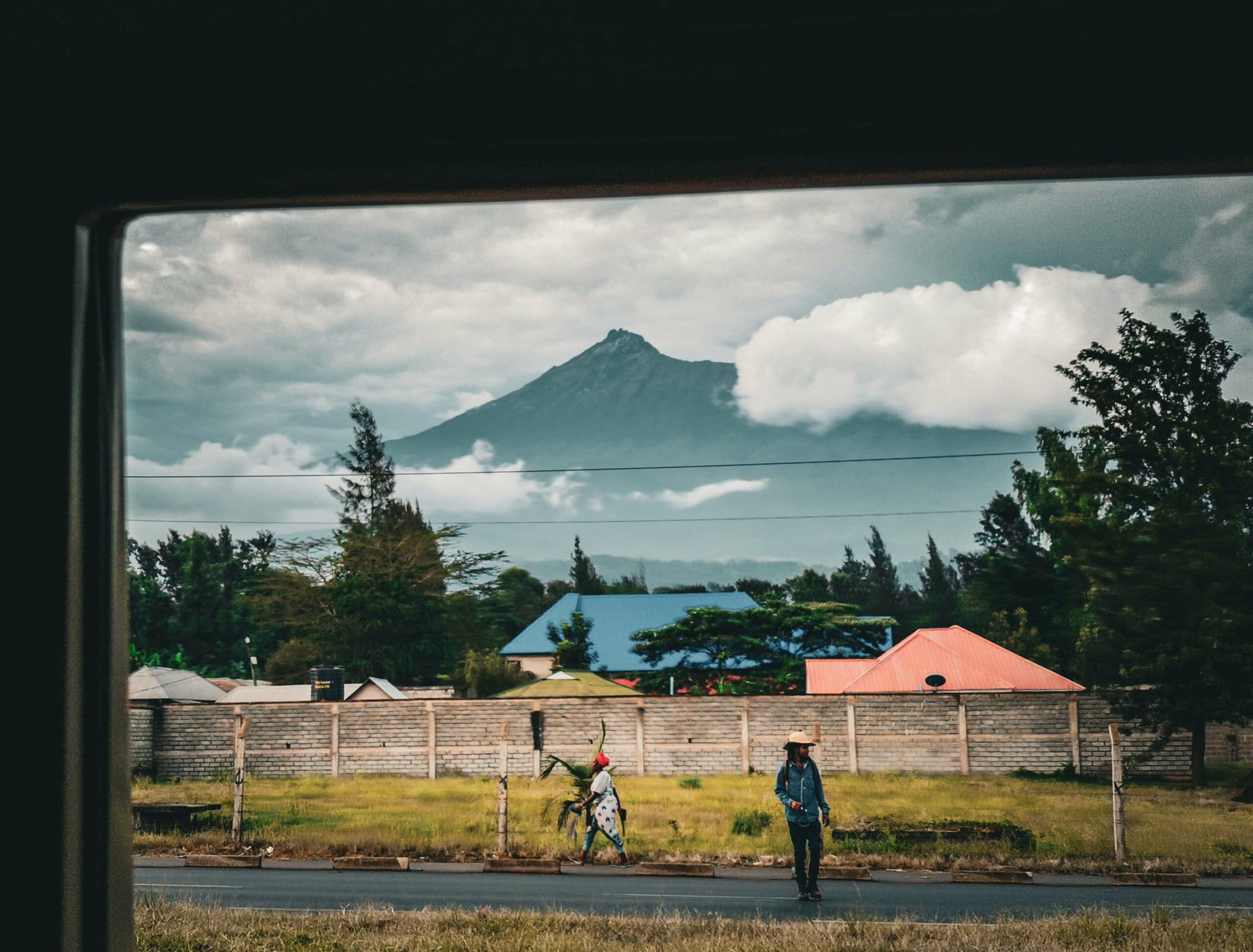 Vue sur le Mont Méru en Tanzanie